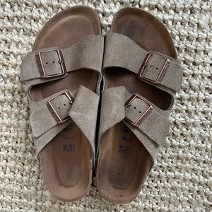 Suede Birkenstock Sandals EU 39